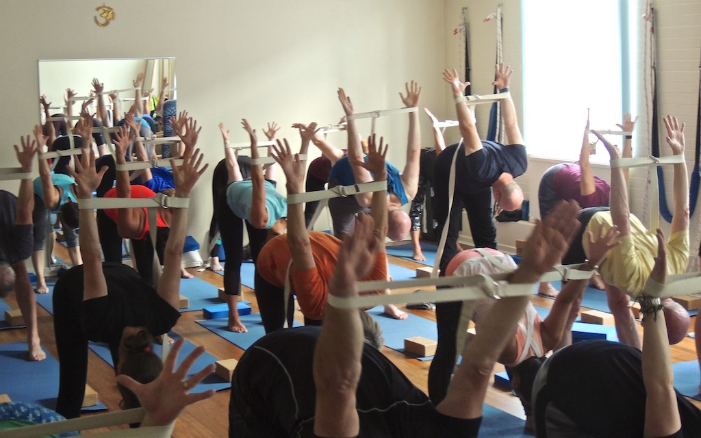 Participants Workshop Congleton Iyengar Yoga Centre